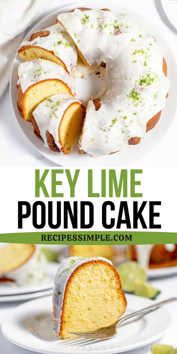 key lime pound cake