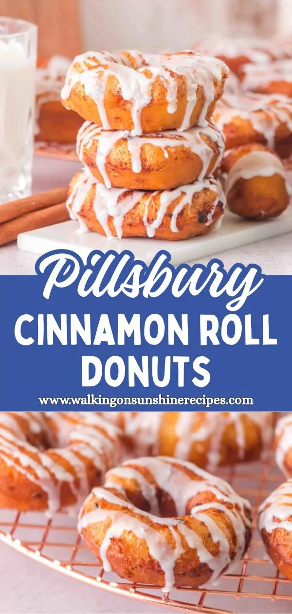 cinnamon roll donuts